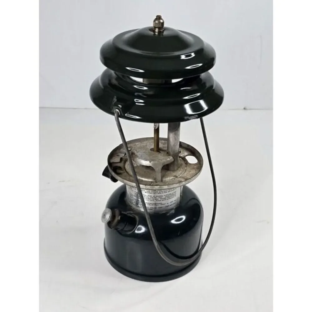 Vintage Coleman Green One Mantle Lantern Model 286A 4/92 Camping‎ Outdoor Hiking